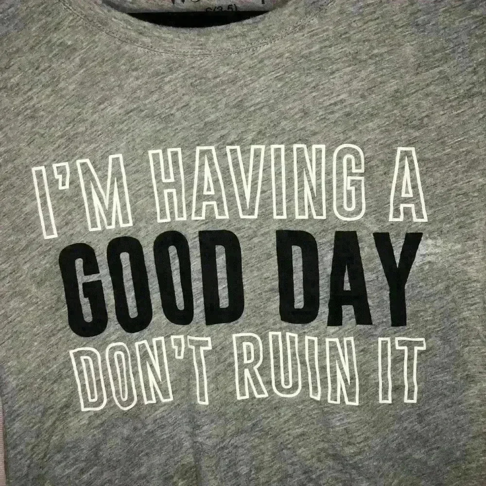 Gray Graphic Shirt - Picture 3 of 3